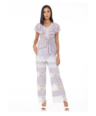 Ruffled Top with Cinched Waist 3