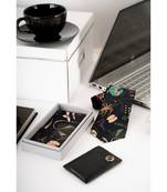 PS Men by Payal Singhal Black Forest print silkmul Pocket Square