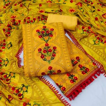 Gopinathji Fashion Unstich New Suit & Dupata 1