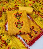 Gopinathji Fashion Unstich New Suit & Dupata