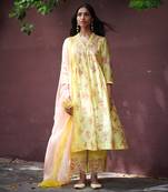 White Cotton Kurta-Sets