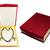 Atorakushon Satin Jewellery Necklace Box Pouches Earrings Half Set Box For Travelling Organizer Women 2 Pcs Maroon