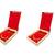 Atorakushon Satin Jewellery Necklace Box Pouches Earrings Full Set Box For Travelling Organizer Women 2 Pcs Cream