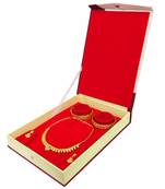 ATORAKUSHON SATIN JEWELLERY NECKLACE BOX POUCHES EARRINGS Full SET BOX FOR TRAVELLING ORGANIZER WOMEN 1 PCS Cream