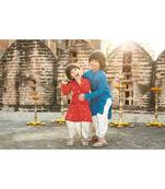 Bandhani Kurta With Dhoti Set