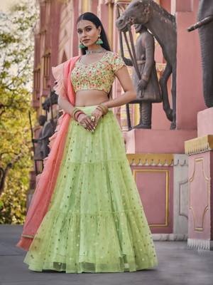 Designer Party  wear Attractive amazing look Lehenga Choli With Dupatta 1