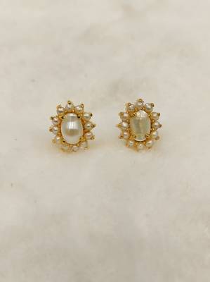 Multicolor pearl earrings 1