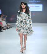 Payal Singhal Arza White Printed Crepe Tunic