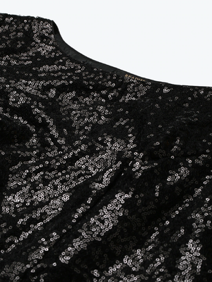 Black embroidered organza semi stitched lehenga 5