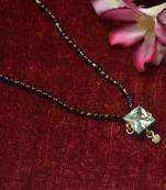 Designer single Stone Diamond Mangalsutra