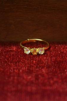 Gold diamond Finger rings