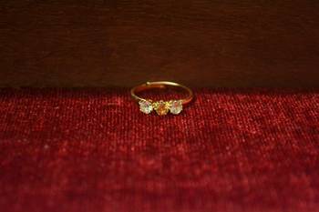 Gold diamond Finger rings 2