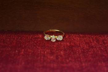 Gold diamond Finger rings 1