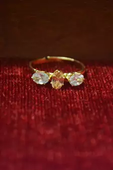 Gold diamond Finger rings