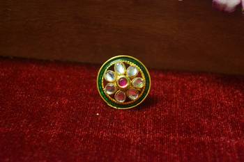 Gold diamond Finger rings 1