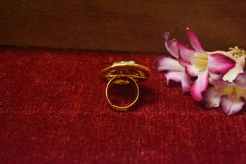 Gold diamond Finger rings 2
