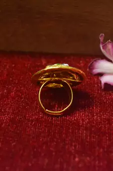 Gold diamond Finger rings