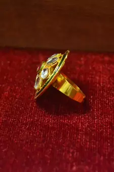 Gold diamond Finger rings