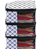 Polka Dot Blouse Cover Set Blouse Cover Clothes Storage Bag Garments Organiser for Wardrobe