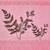 JAIPUR FABRIC Leafy Twigs Pink Pure Cotton King Size Bedsheet With 2 Pillow Covers