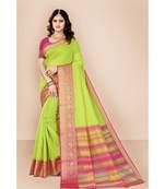light_green gadwal cotton sarees