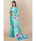 blue Japan Satin Sarees