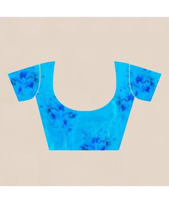 blue Japan Satin Sarees 5