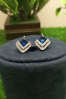 Blue earrings