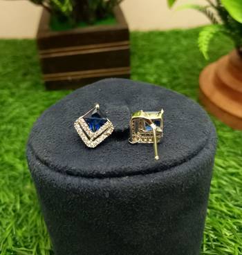 Blue earrings 2