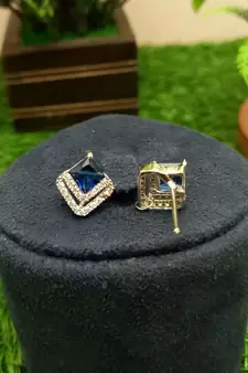 Blue earrings