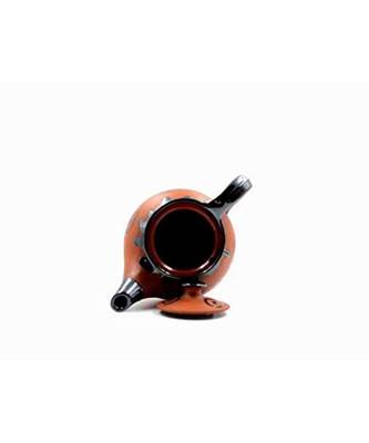Esvar Stonecraft Handmade Ceramic Cotted Terracotta Coffee Or Tea Cattel with Dynamic Colour 3