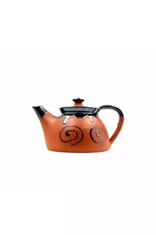 Esvar Stonecraft Handmade Ceramic Cotted Terracotta Coffee Or Tea Cattel with Dynamic Colour