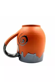 Esvar Stonecraft Handmade Ceramic Cotted Terracotta Coffee Mug With Dynamic Colour