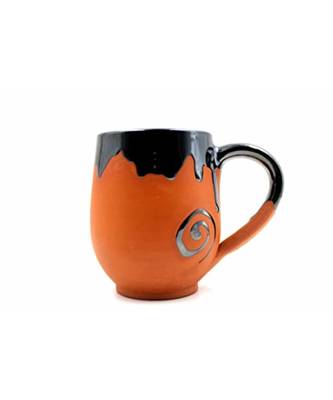 Esvar Stonecraft Handmade Ceramic Cotted Terracotta Coffee Mug With Dynamic Colour 3
