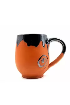 Esvar Stonecraft Handmade Ceramic Cotted Terracotta Coffee Mug With Dynamic Colour