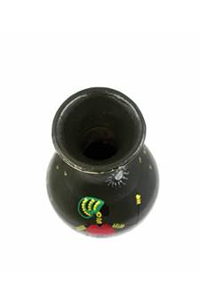 ESVAR STONECRAFT Present A Terracotta Multicoloured Flower Vase With Dynamic Hand Crafted Design