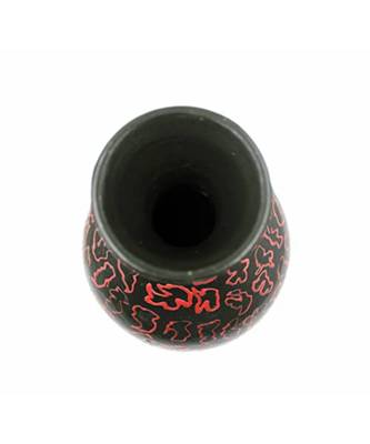 ESVAR STONECRAFT Present A Terracotta Multicoloured Flower Vase with Delightful Hand Crafted Design 1