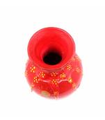 ESVAR STONECRAFT Present A Terracotta Flower Vase Of Red Colour