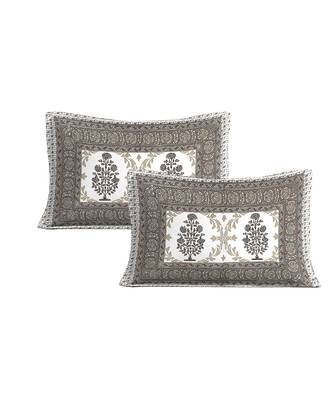 Sanctuary Bedsheet Sanctuary Indian Tradition  Cotton King Size Luxury Bed Sheet With 2 Pilow Covers 4