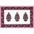 Portezer Bedsheet Port Design Broad Border Indian Tradition  Cotton King Size Luxury Bed Sheet With 2 Pilow Covers