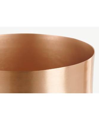Copper Flower Planter Pot with Stand 3