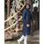 Men's  Embroidery Cotton Chikankari Lucknowi Jaal Kurta Set