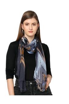 Floral Printed Rayon Scarf