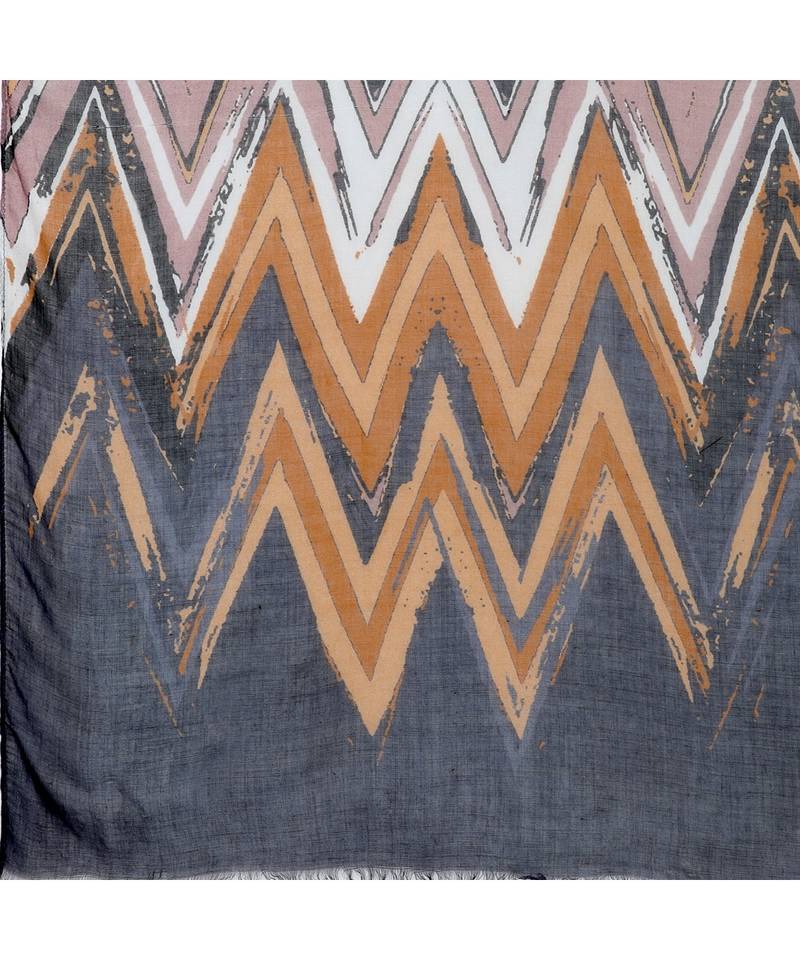 Floral Printed Rayon Scarf