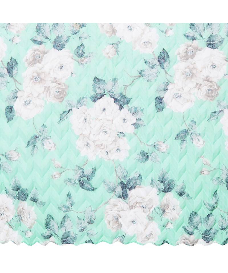 Diamond Pleated Scarfs for Women Neck Scarf Head Scarf Gifts for Women 100% Polyster