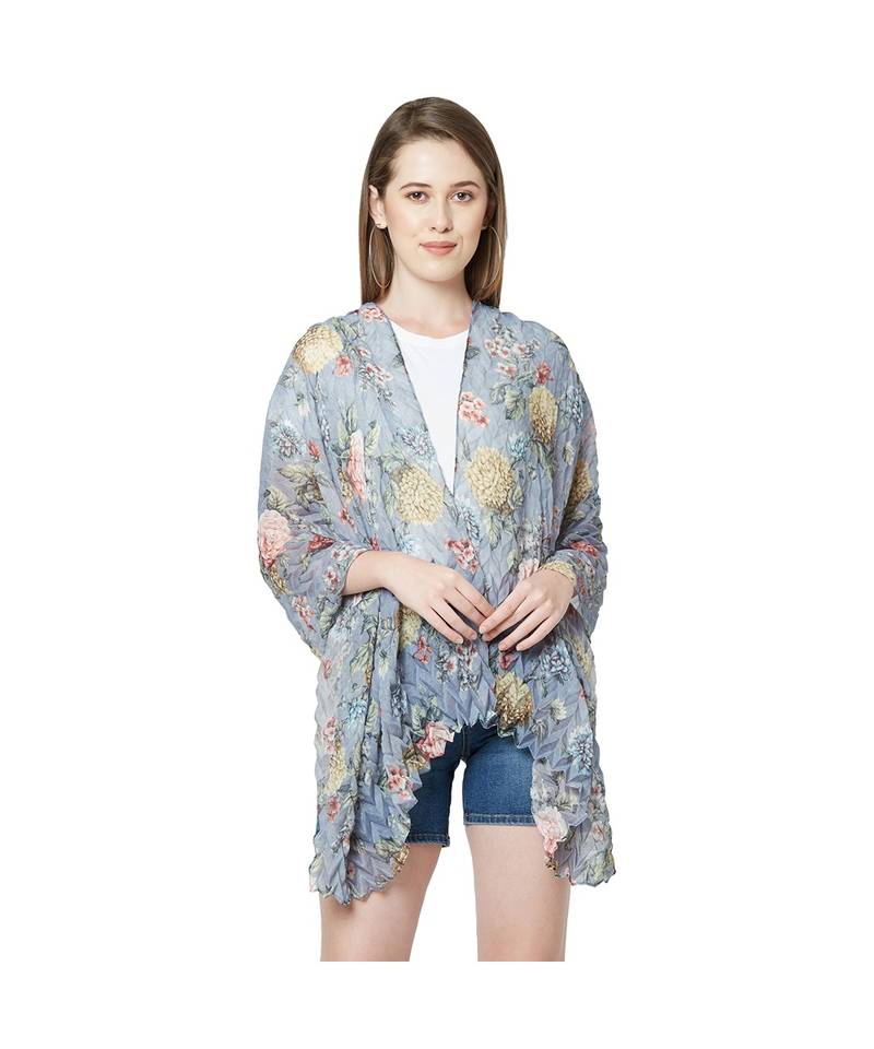 Diamond Pleated Scarfs for Women Neck Scarf Head Scarf Gifts for Women 100% Polyster