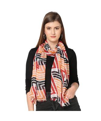 Multicolor Geometrical Printed Scarf 1