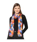 Multicolor Geometrical Printed Scarf