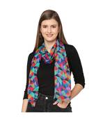 Multicolor Geometrical Printed Scarf
