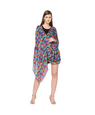 Multicolor Geometrical Printed Scarf 4